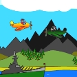 Детская онлайн леталка "Bomber Bob"