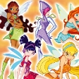 Онлайн пазл для девочек Winx